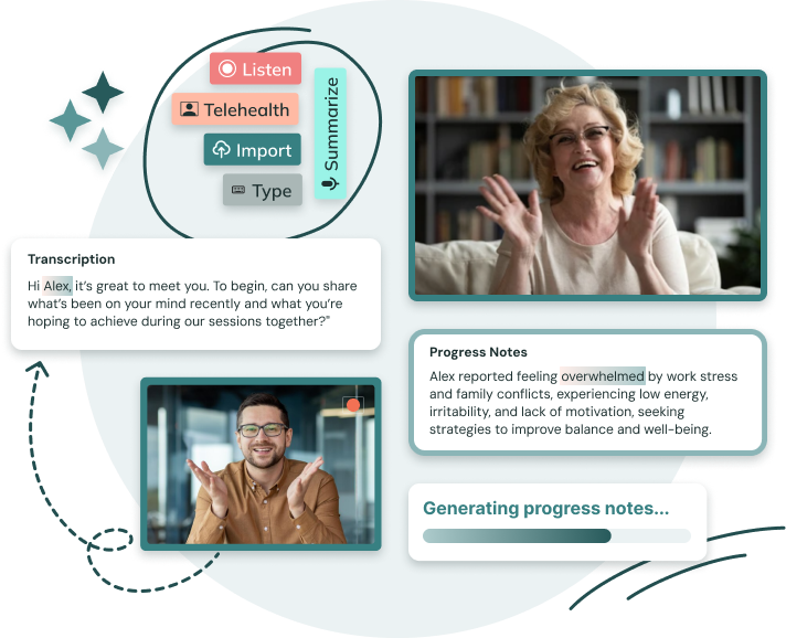 AI note Generation Process Hero Image